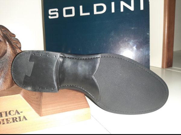 MOCASSINO CON NAPPINA ANTICA CUOIERIA SOLDINI UOMO - immagine 5