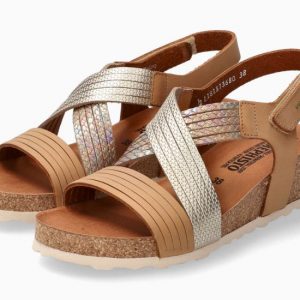 SANDALO CON ZEPPA IN SUGHERO RENZA MEPHISTO DONNA