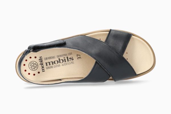 SANDALO A FASCE INCROCIATE CORDELIA MOBILS ERGONOMIC MEPHISTO DONNA - immagine 4