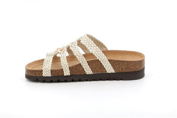 CIABATTA IN SUGERO CON  FASCE A INTRECCIO HOLA GRUNLAND DONNA - immagine 4