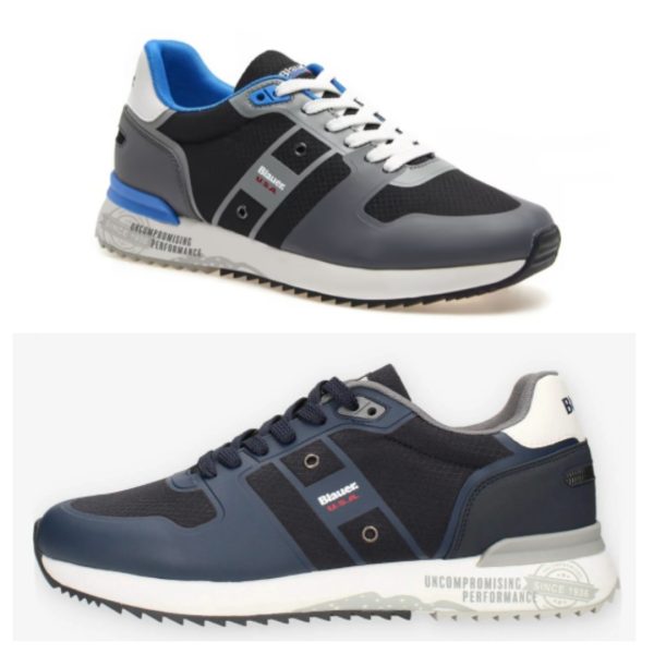 SNEAKER ALLACCIATA HOXIE BLAUER UOMO