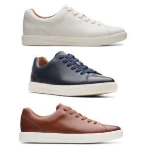 SNEAKERS IN PELLE UN COSTA LACE CLARKS UOMO