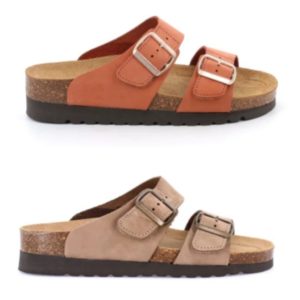 CIABATTA A 2 FASCE MODELLO BIRKENSTOCK GRUNLAND DONNA