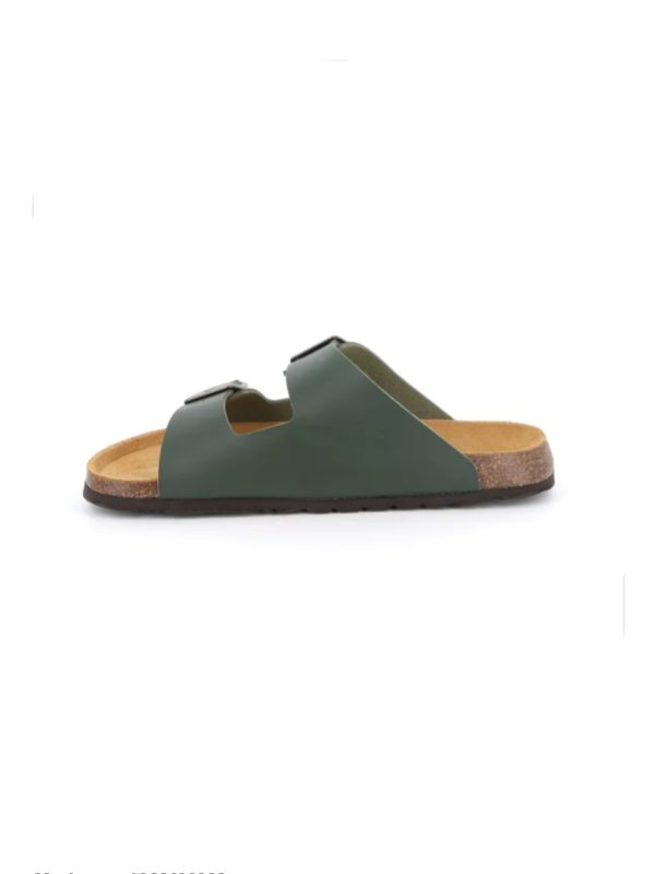 CIABATTA A DUE FASCE MODELLO BIRKENSTOCK BOBO GRUNLAND UOMO - immagine 9