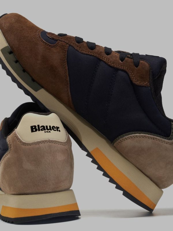 SNEAKERS ALLACCIATA QUEENS BLAUER UOMO - immagine 4