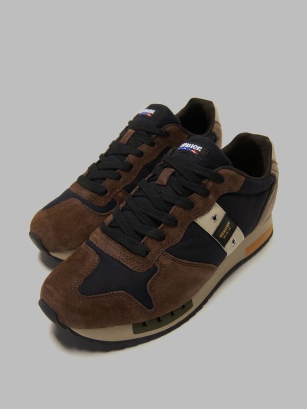 SNEAKERS ALLACCIATA QUEENS BLAUER UOMO - immagine 3