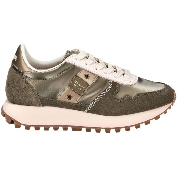 SNEAKERS ALLACCIATA MILLEN01 BLAUER DONNA