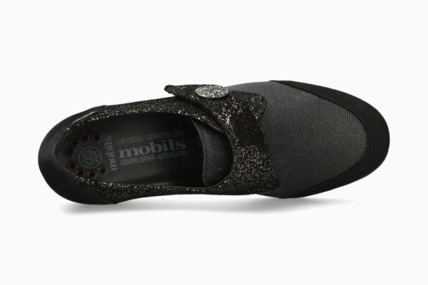 SCARPA ELASTICA CON STRAPPO BRANDA MOBILS ERGONOMIC MEPHISTO DONNA - immagine 3