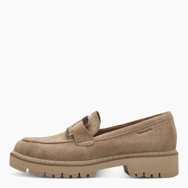 MOCASSINO CON MORSETTO TACCO 4 TAMARIS