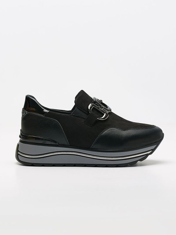 SNEAKERS SENZA LACCI CON MORSETTO DONNA SERENA