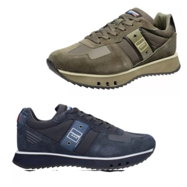 SNEAKERS ALLACIATA TOKYO BLAUER UOMO