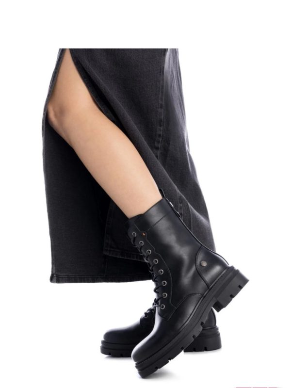 STIVALETTI ANFIBI ALLACCIATI E CON ZIP LATERALE REFRESH DONNA - immagine 8