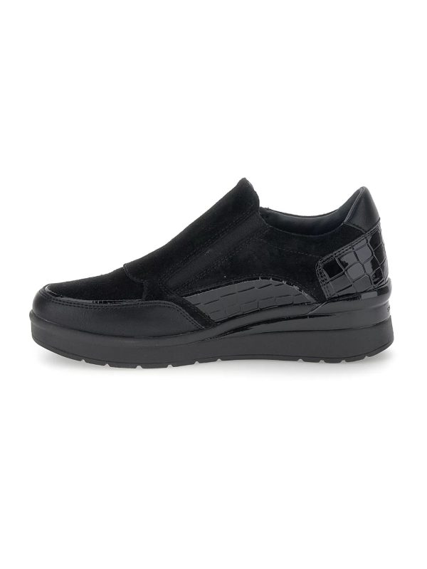 SNEAKERS A SLIP ON CON ZIP LATERALE CREAM STONEFLY DONNA - immagine 3