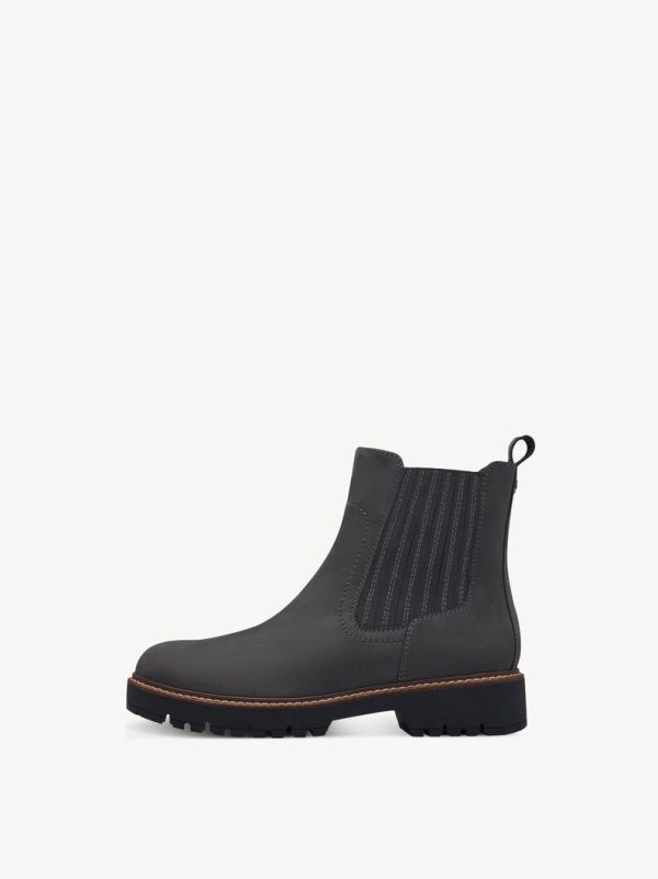 STIVALETTO CHELSEA CON ELASTICO E ZIP LATERALE TAMARIS