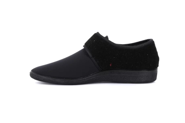 PANTOFOLA SCHIUSA ELASTICIZZATA CON STRAPPO EZIO GRUNLAND UOMO - immagine 2