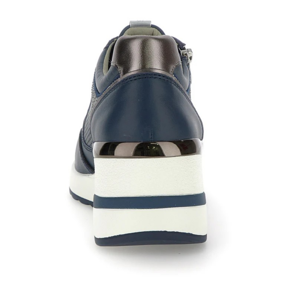 SNEAKERS ALLACCIATA E ZIP LATERALE CON ZEPPA 4 MINA STONEFLY DONNA - immagine 9