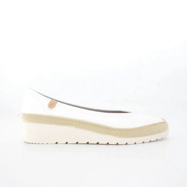 ESPADRILLAS A BALLERINA IN PELLE TATI VERBENAS DONNA