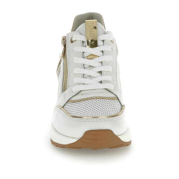 SNEAKERS ALLACCIATA E ZIP LATERALE CON ZEPPA 4 MINA STONEFLY DONNA - immagine 5