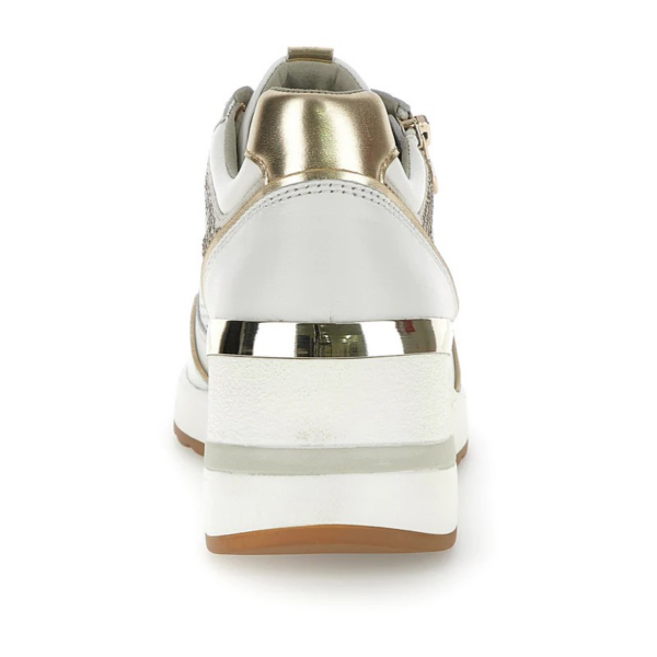 SNEAKERS ALLACCIATA E ZIP LATERALE CON ZEPPA 4 MINA STONEFLY DONNA - immagine 6