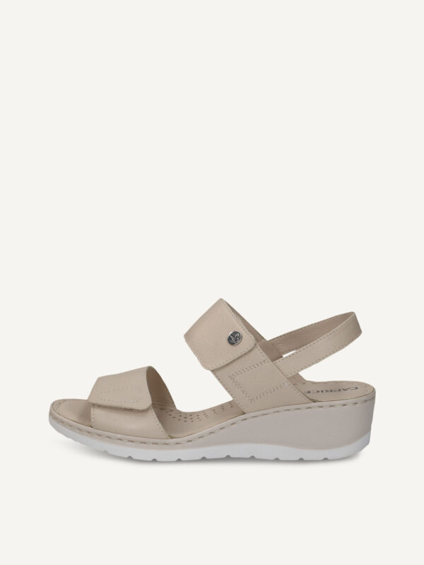 SANDALO CON ZEPPA A FASCE REGOLABILE CAPRICE DONNA