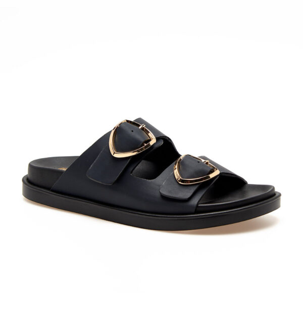 CIABATTA A 2 FASCE GLADE BLAUER DONNA