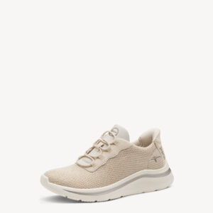 SNEAKERS IN TESSUTO BRILLANTINATO CON LACCI ELASTICI TAMARIS CONFORT