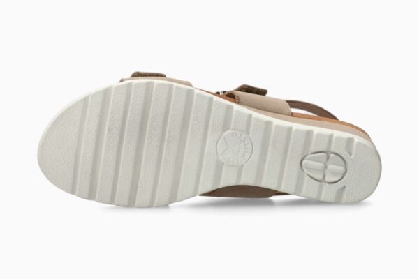 SANDALO A DUE FASCE REGOLABILE CON ZEPPA 3CM MEPHISTO DONNA - immagine 4