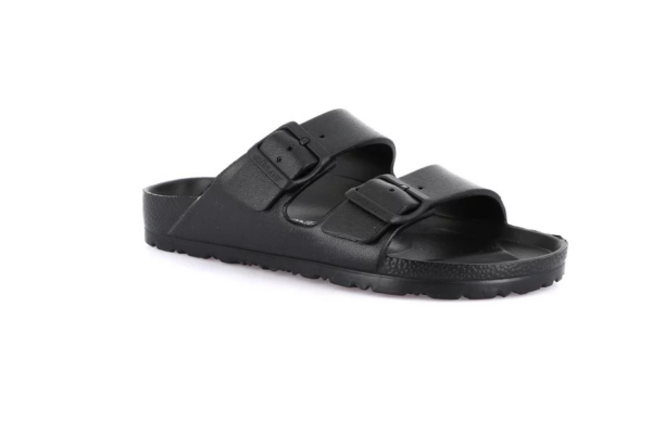 CIABATTA IN GOMMA A DUE FASCE MODELLO BIRKENSTOCK DATO GRUNLAND DONNA