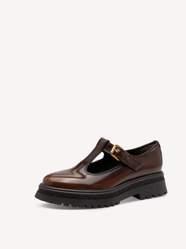 SCARPA A DUE OCCHIELLI SLIPPER TAMARIS