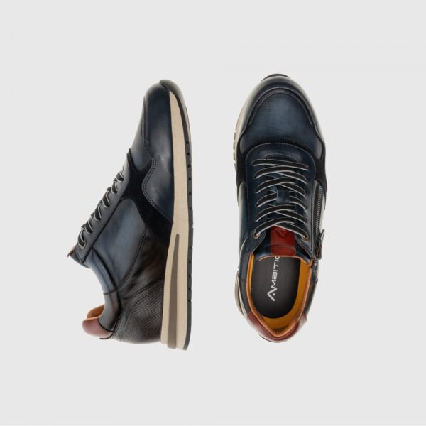 SCARPA ALLACCIATA CON ZIP LATERALE TEMPLE Zip AMBITIOUS UOMO - immagine 6