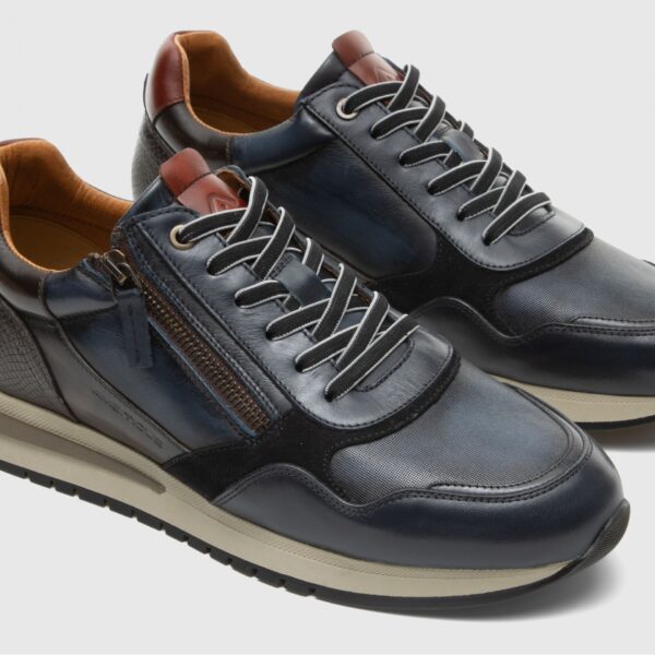 SCARPA ALLACCIATA CON ZIP LATERALE TEMPLE Zip AMBITIOUS UOMO