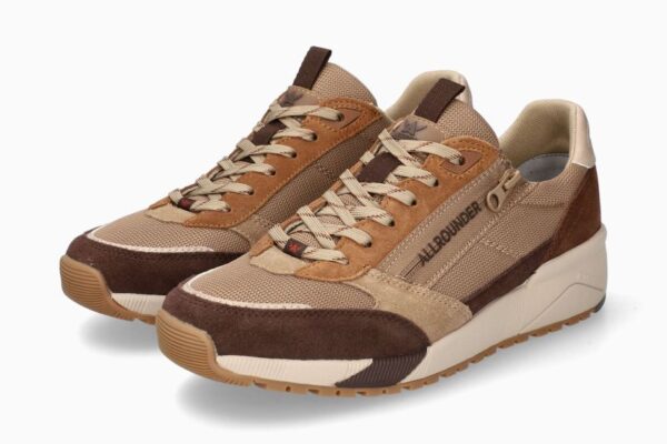 SNEAKERS CON LACCI E ZIP LATERALE SCARMARO ALLROUNDER MEPHISTO UOMO