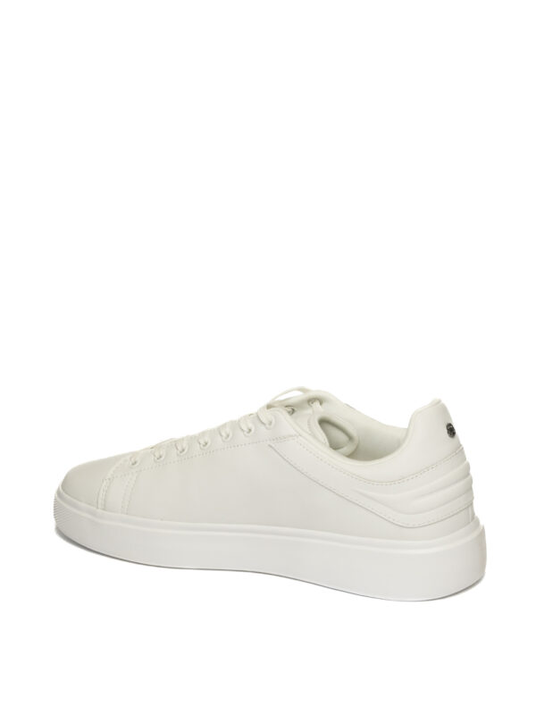 SNEAKERS STRINGATA IN PELLE PIQUADRO - immagine 4