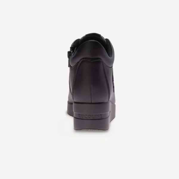 SNEAKERS ALLACCIATA E ZIP LATERALE CON ZEPPA MINNIE RUCOLINE - immagine 4