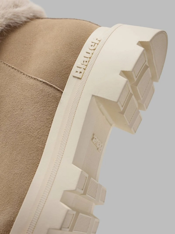 STIVALETTO CON ZIP LATERALE E PELLICCIOTTO KIMMEL BLAUER DONNA - immagine 6