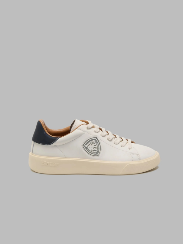 SNEAKERS ALLACCIATA BUCK07 BLAUER UOMO