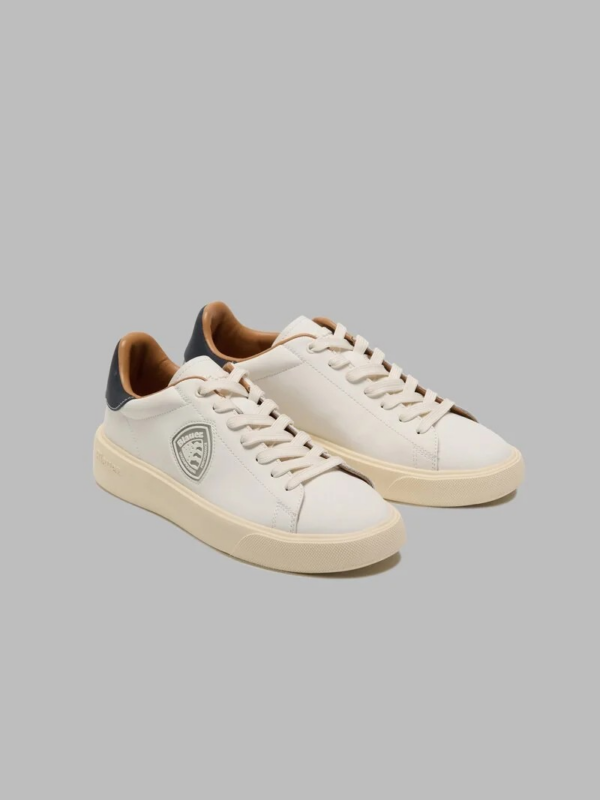 SNEAKERS ALLACCIATA BUCK07 BLAUER UOMO