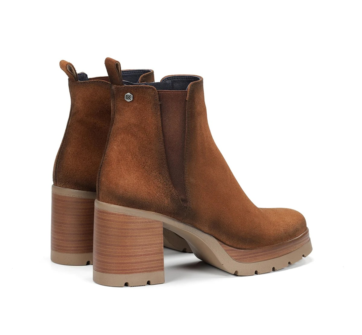 TRONCHETTO CON TACCO 8 E PLATEAU SAFE DORKING BY FLUCHOS DONNA - immagine 3