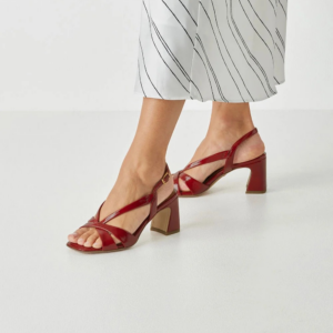 SANDALO IN VERNICE T7 HEEL TAMARIS