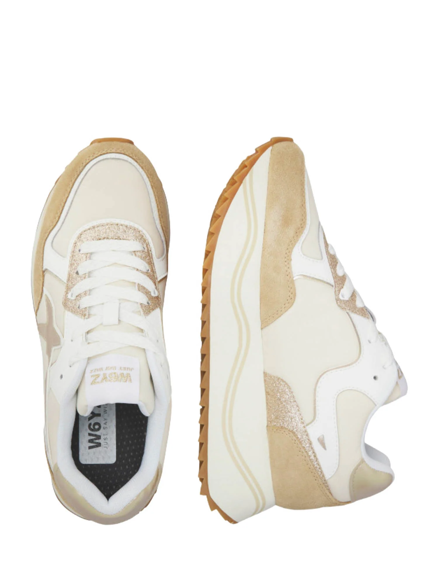 SNEAKER STRINGATA DEVA-W SUEDE/NYLON WIZZ W6YZ DONNA - immagine 3