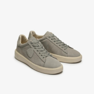 SNEAKER STRINGATA IN CAMOSCIO BUCK12 BLAUER UOMO