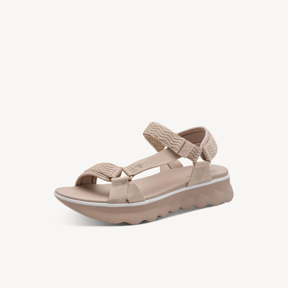 SANDALO CON PLATFORM VEGAN TAMARIS