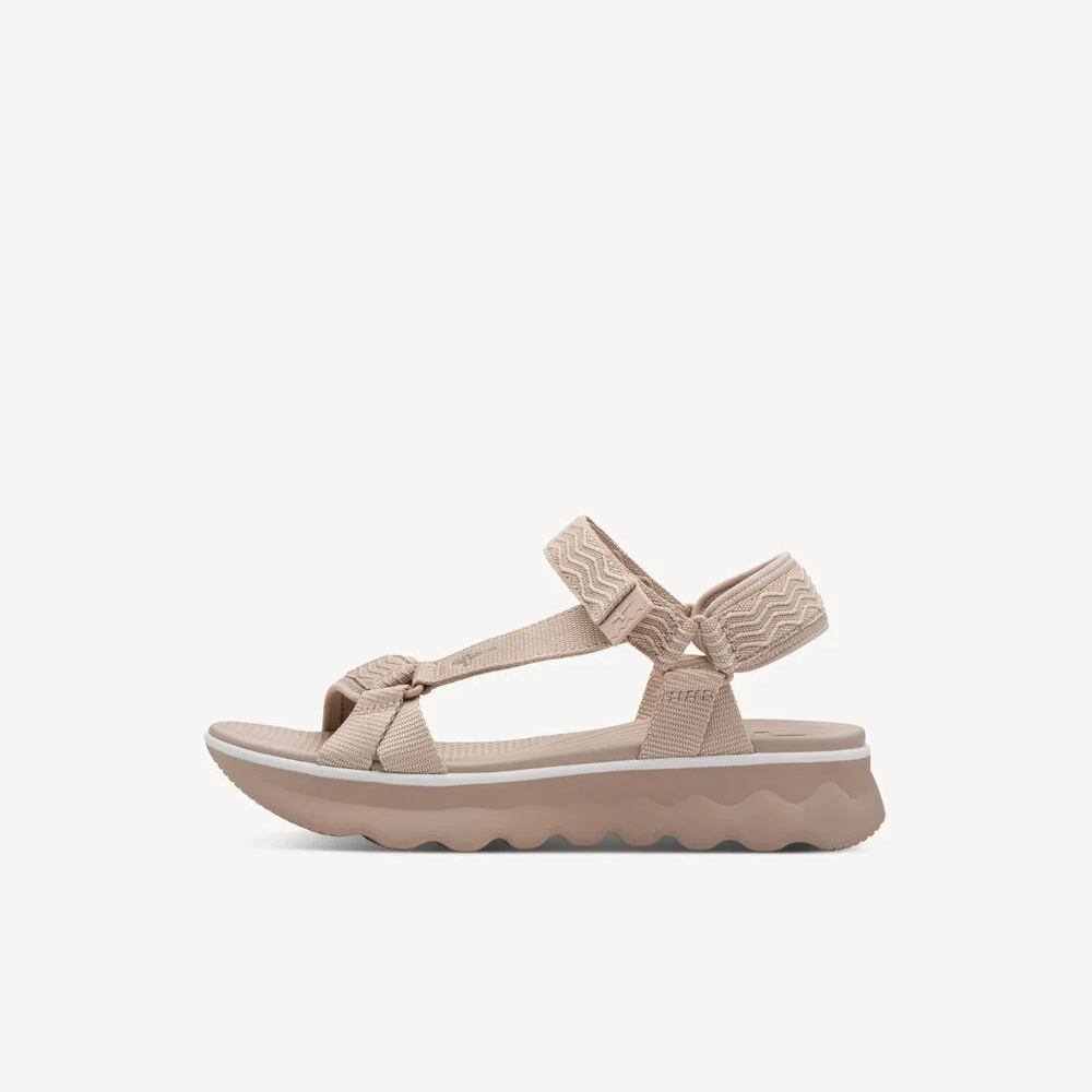 SANDALO CON PLATFORM VEGAN TAMARIS