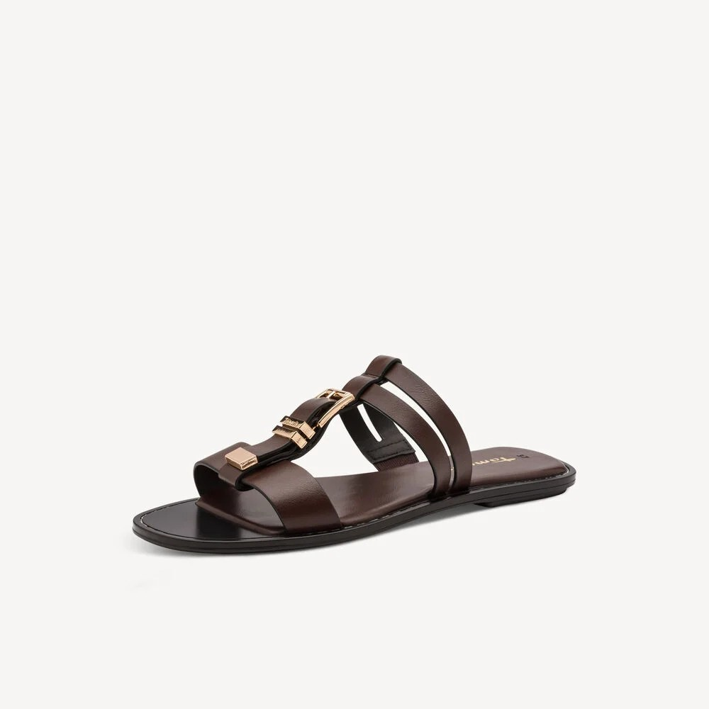 CIABATTINA MULE FLAT TAMARIS