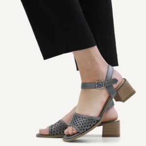 SANDALO TACCO 5CM CON BRACCIALETTO ALLA CAVIGLIA CAPRICE DONNA 28205